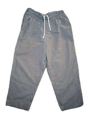 Chef Works Houndstooth Check Baggy Chef Pants Unisex Size L Waist 38-40 Uniform